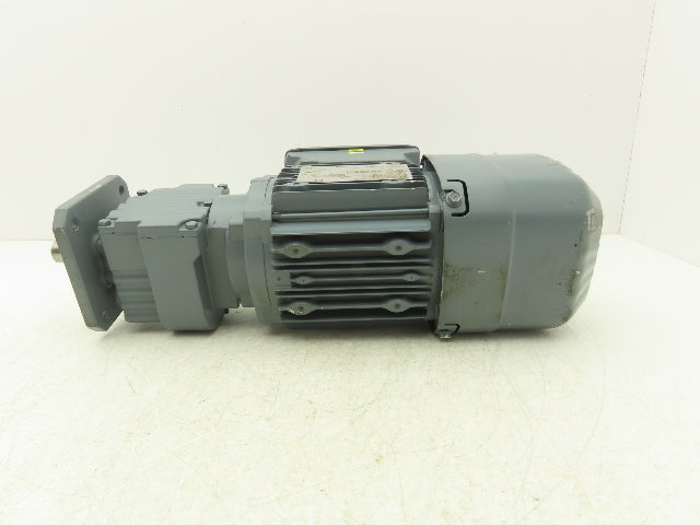 Sew Eurodrive RF07 DRS71M4BE1/TH Brake Gearmotor 14:1-96rpm .5kw 220/420V 3PH