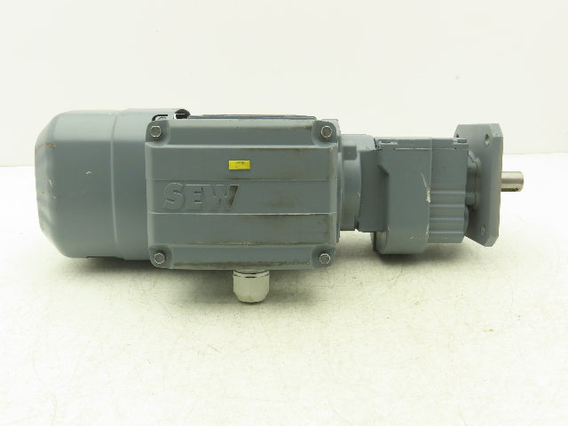 Sew Eurodrive RF07 DRS71M4BE1/TH Brake Gearmotor 14:1-96rpm .5kw 220/420V 3PH