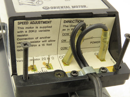 Oriental Motor PS540-401-115 Speed Control Motor 40W 90-1700 RPM 115V 1PH