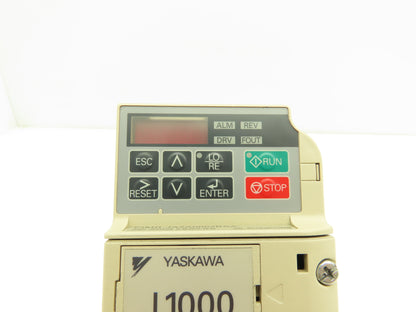 Yaskawa Compact Variable Frequency Drive 240V 3Ph In 0-240V 0-400Hz 0.4kW Out