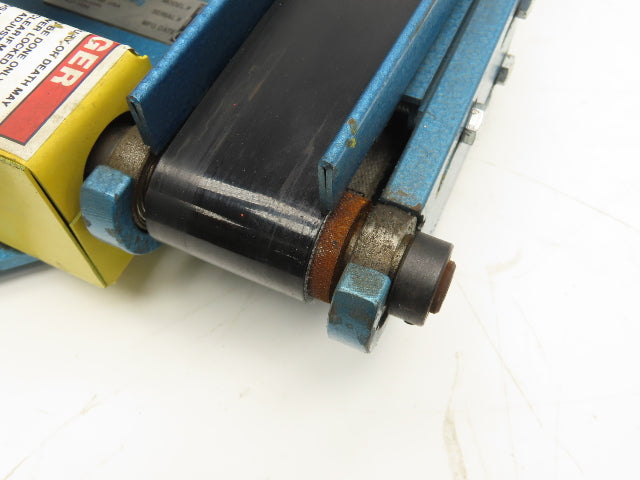 New London Engineering 150-2"x 4' Low Profile Belt Conveyor 135fpm 230/460V 3PH