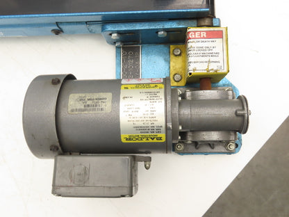 New London Engineering 150-2"x 4' Low Profile Belt Conveyor 135fpm 230/460V 3PH