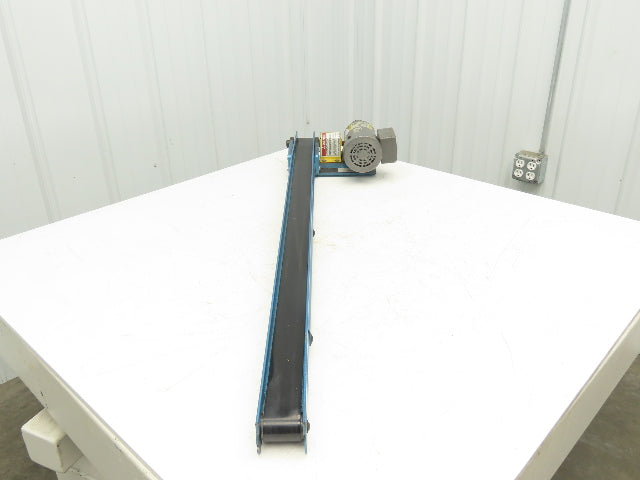 New London Engineering 150-2"x 4' Low Profile Belt Conveyor 135fpm 230/460V 3PH