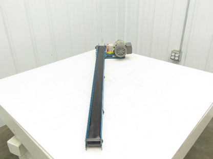 New London Engineering 150-2"x 4' Low Profile Belt Conveyor 135fpm 230/460V 3PH