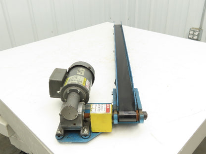 New London Engineering 150-2"x 4' Low Profile Belt Conveyor 135fpm 230/460V 3PH