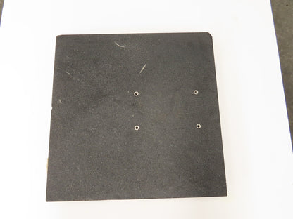 Standridge Granite Surface Inspection Plate 24 x 24 x 3" Mounting Studs