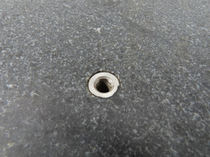 Standridge Granite Surface Inspection Plate 24 x 24 x 3" Mounting Studs