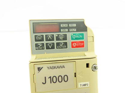 Yaskawa Compact Variable Frequency Drive 240V 3Ph In 0-240V 0-400Hz 0.4kW Out