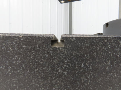 Mitutoyo Precision Granite Inspection Plate 18 x 24" Base 300mm Stand Mount