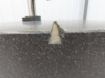 Mitutoyo Precision Granite Inspection Plate 18 x 24" Base 300mm Stand Mount
