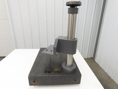 Mitutoyo Precision Granite Inspection Plate 18 x 24" Base 300mm Stand Mount