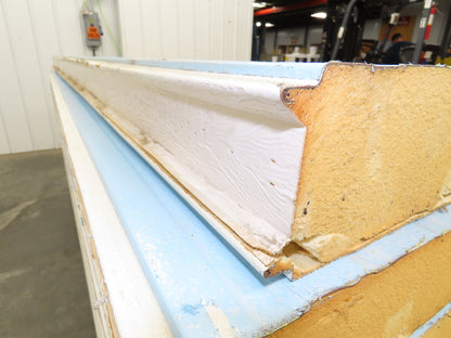 Structural Insulated Cooler Panels 4" Foam 46x108" Cold Storage Metal Interlock