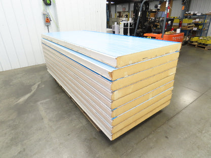 Structural Insulated Cooler Panels 4" Foam 46x108" Cold Storage Metal Interlock