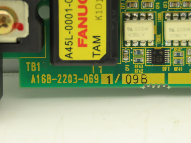 Fanuc A16B-2203-0691/09B Printed Circuit Board PCB Machine Control Card