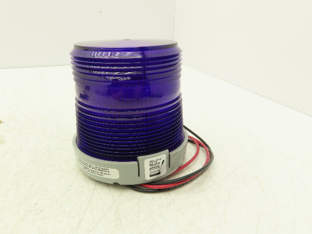 Edwards 48SINM-G1-20WH AdaptaBeacon Halogen Light Magenta Purple Steady On 24VDC