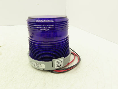 Edwards 48SINM-G1-20WH AdaptaBeacon Halogen Light Magenta Purple Steady On 24VDC