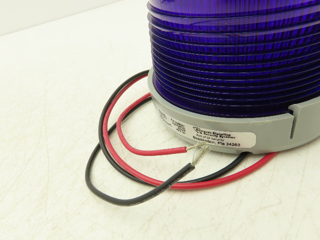 Edwards 48SINM-G1-20WH AdaptaBeacon Halogen Light Magenta Purple Steady On 24VDC