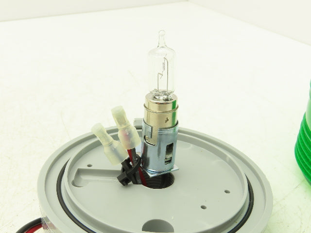 Edwards 48SING-G1-20WH AdaptaBeacon Halogen Light Green Steady On 24VDC