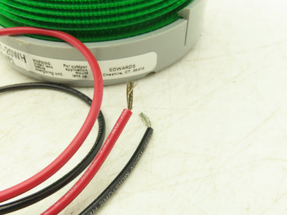 Edwards 48SING-G1-20WH AdaptaBeacon Halogen Light Green Steady On 24VDC