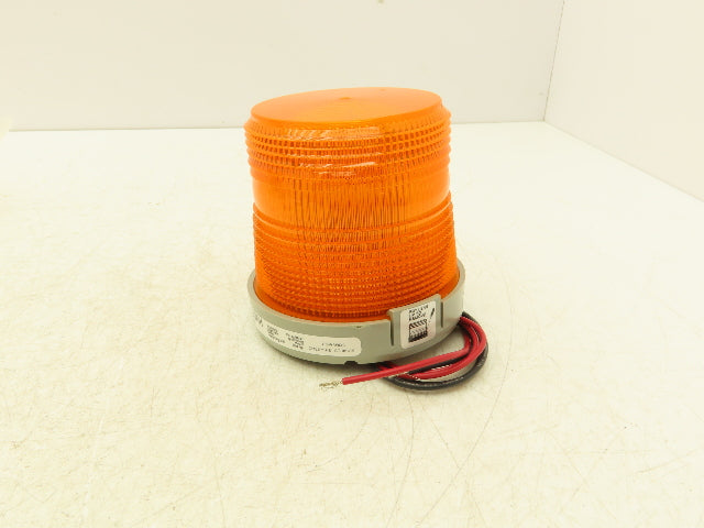 Edwards 48SINA-G1-20WH AdaptaBeacon Halogen Light Amber Orange Steady On 24VDC