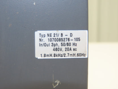 Bosch NE 21/B-D Power Supply 24V - 20A 460V 3PH