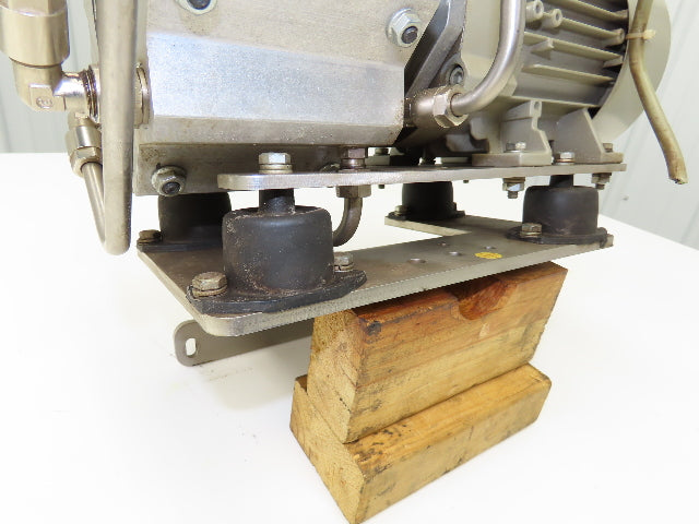 Siemens Hyco ML-348-D37-SA Diaphragm Vacuum Pump 3PH .43KW 230-460VAC