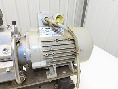 Siemens Hyco ML-348-D37-SA Diaphragm Vacuum Pump 3PH .43KW 230-460VAC