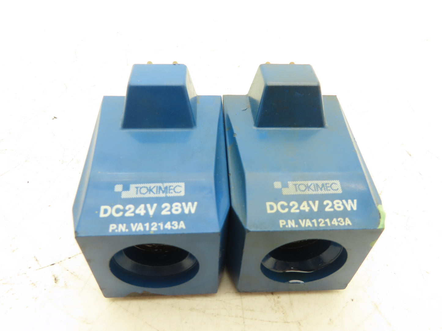 Tokimec VA12143A Coil 24VDC 28W Fits Vickers Directional Control Valves Lot of 2