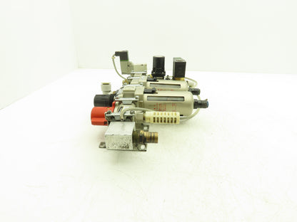 SMC VP344-5Y0S1-02A Pneumatic Air Filter Regulator Lubricator Valve Assembly 24V