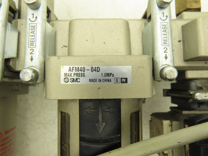 SMC VP344-5Y0S1-02A Pneumatic Air Filter Regulator Lubricator Valve Assembly 24V