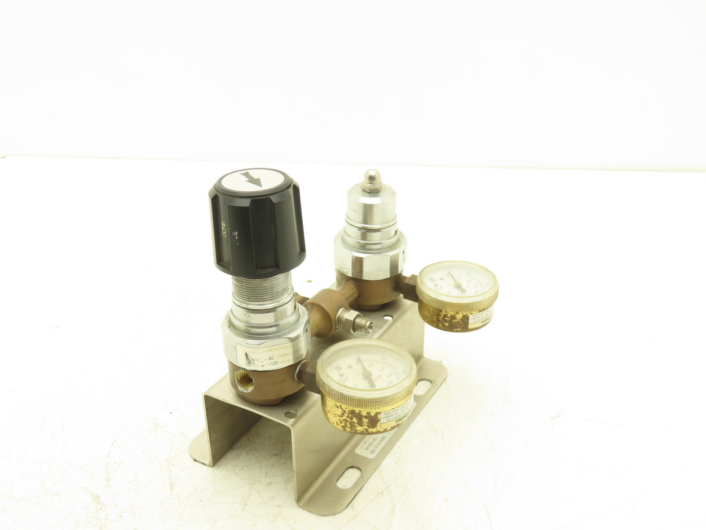 Concoa 6204012-01-000 Gas Regulator Set W/Gauges 0-4000 PSI