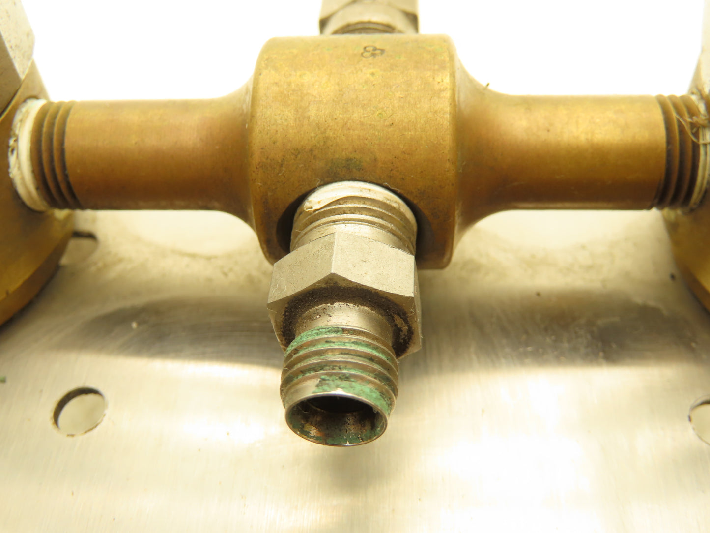 Concoa 6204612-82-580 Gas Regulator Set W/Gauges 0-4000 PSI