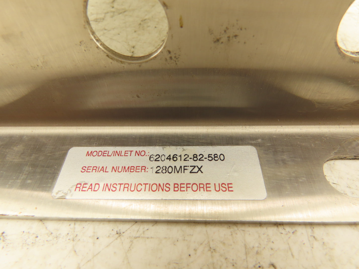 Concoa 6204612-82-580 Gas Regulator Set W/Gauges 0-4000 PSI