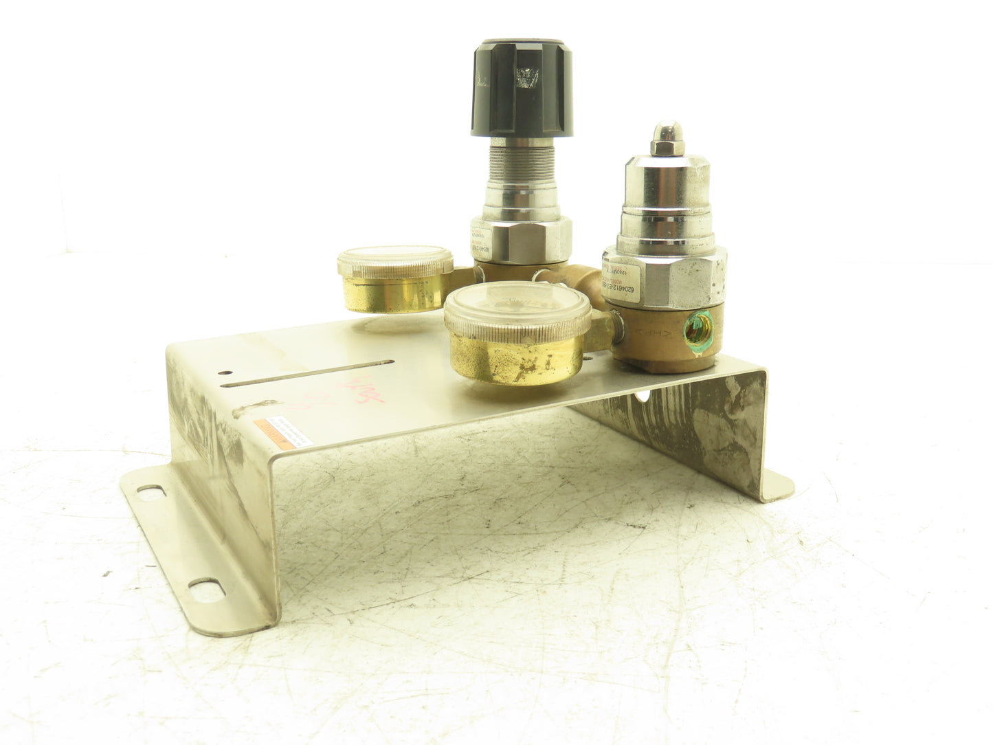 Concoa 6204612-82-580 Gas Regulator Set W/Gauges 0-4000 PSI