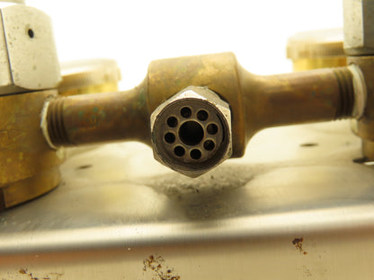 Concoa 6204612-82-580 Gas Regulator Set W/Gauges 0-4000 PSI