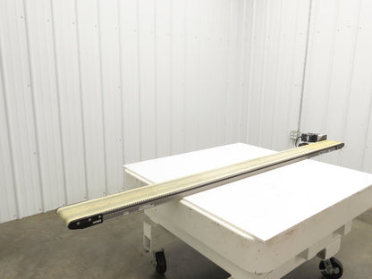 Dorner 2200 6"W x 8'L Low Profile Mini Belt Conveyor 115V Variable Speed 1-40FPM