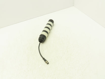 Banner TL50BGYRAQP Signal Light Stack Tower 4 Color 24V AC/DC Audible 8 Pin M12