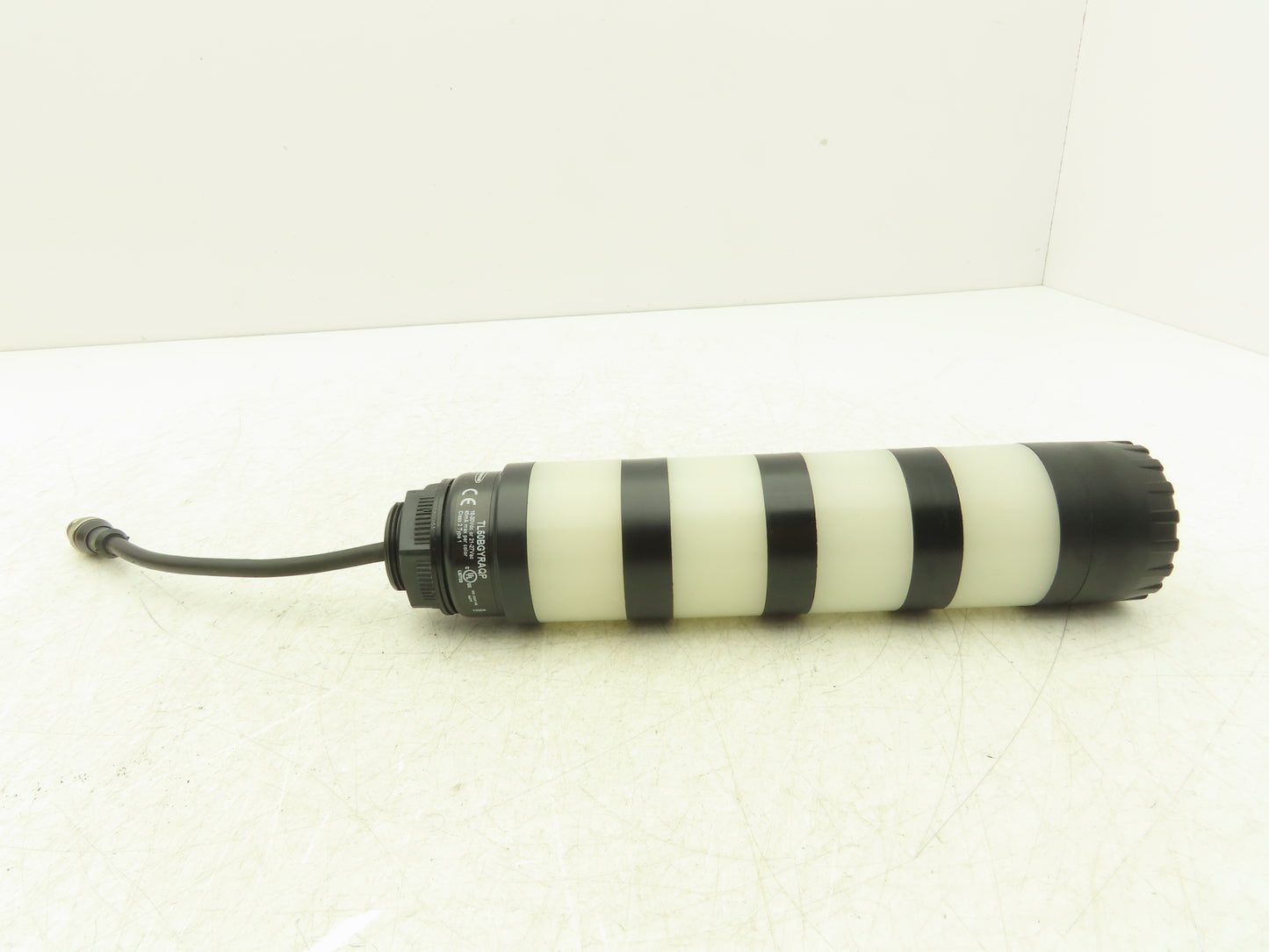 Banner TL50BGYRAQP Signal Light Stack Tower 4 Color 24V AC/DC Audible 8 Pin M12