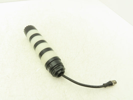 Banner TL50BGYRAQP Signal Light Stack Tower 4 Color 24V AC/DC Audible 8 Pin M12