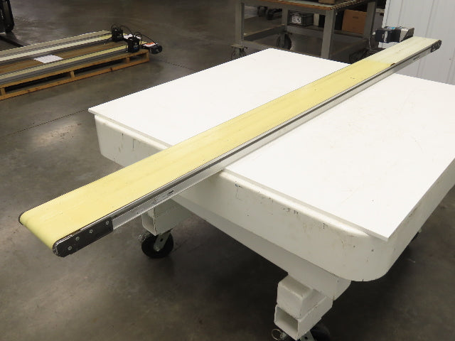 Dorner 2200 6"W x 8'L Low Profile Mini Belt Conveyor 115V Variable Speed 1-40FPM