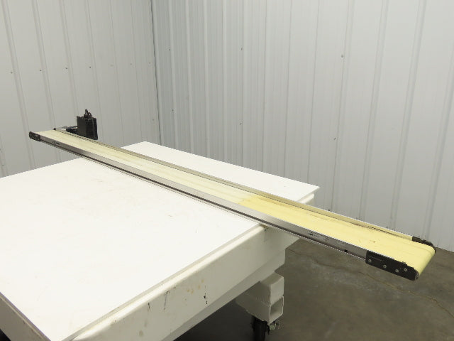 Dorner 2200 6"W x 8'L Low Profile Mini Belt Conveyor 115V Variable Speed 1-40FPM