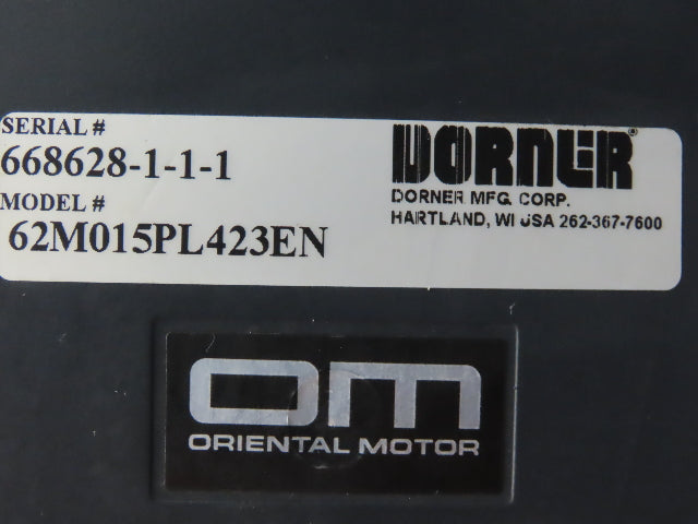 Dorner 2200 6"W x 8'L Low Profile Mini Belt Conveyor 115V Variable Speed 1-40FPM