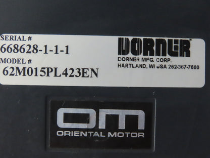 Dorner 2200 6"W x 8'L Low Profile Mini Belt Conveyor 115V Variable Speed 1-40FPM