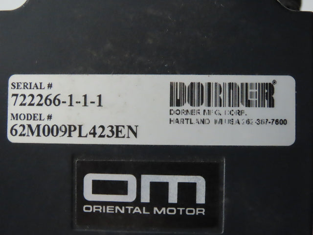 Dorner 2200 6"W x 8'L Low Profile Mini Belt Conveyor 115V Variable Speed 3-65FPM