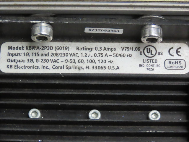 Dorner 2200 6"W x 8'L Low Profile Mini Belt Conveyor 115V Variable Speed 3-65FPM