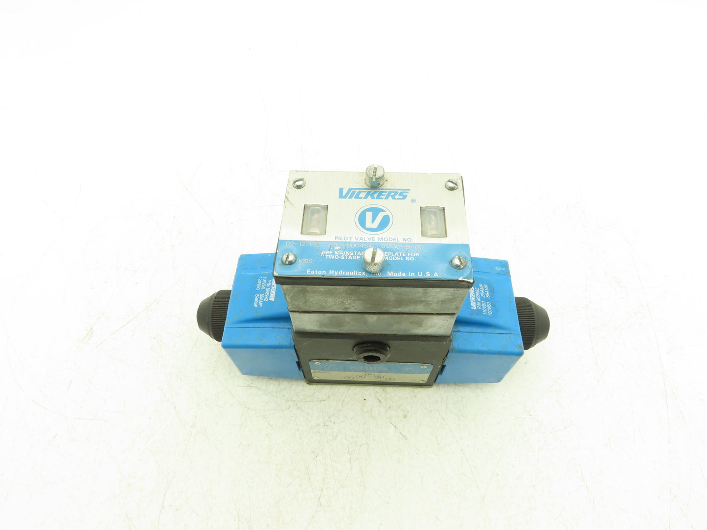 Vickers F3-PBDG4S4L-0133C-B-60 Hydraulic Directional Pilot Valve 120VAC