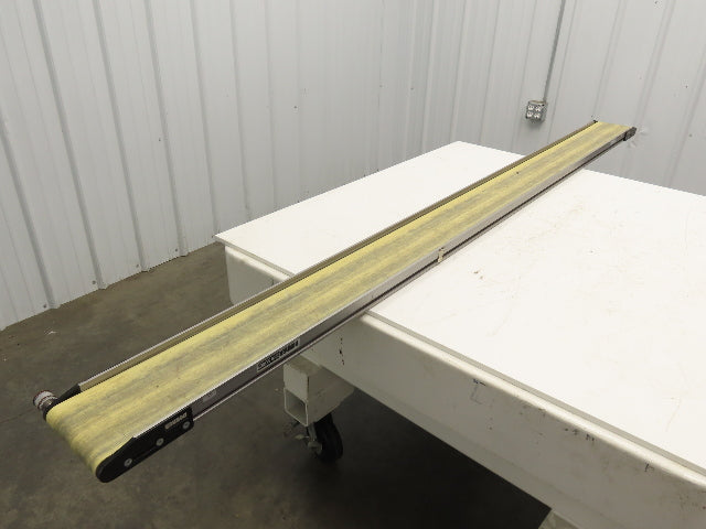 Dorner 2200 Series 6"W x 8'L Low Profile Mini Belt Conveyor **No Drive**