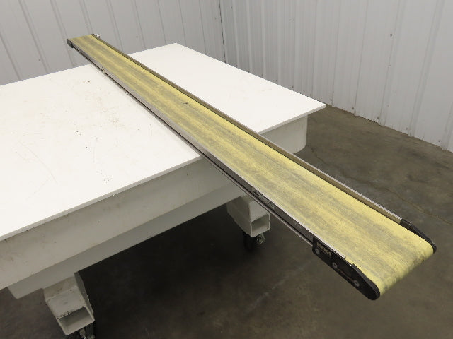 Dorner 2200 Series 6"W x 8'L Low Profile Mini Belt Conveyor **No Drive**