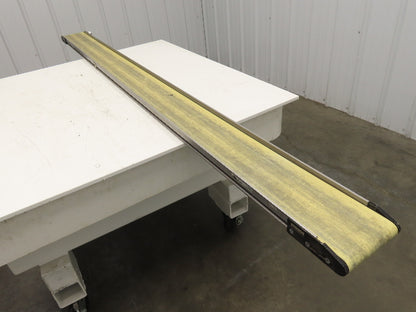 Dorner 2200 Series 6"W x 8'L Low Profile Mini Belt Conveyor **No Drive**