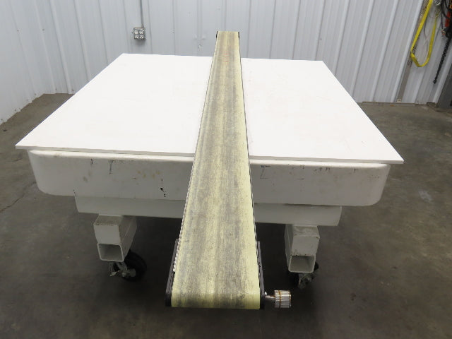 Dorner 2200 Series 6"W x 8'L Low Profile Mini Belt Conveyor **No Drive**